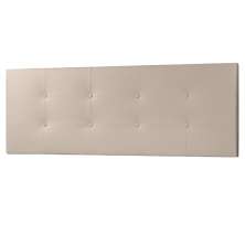 Cabeceira Painel Solteiro 0,90m Berlim Corano Bege - Pallazio