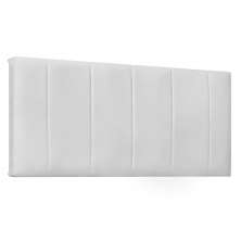 Cabeceira Painel Solteiro 0,90m Ravenna Corano Branco - Pallazio