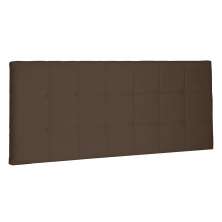 Cabeceira Painel Solteiro 0,90m Verona Suede Caramelo - Pallazio