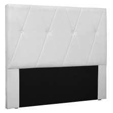 Cabeceira Queen 1,60m Aquilla Corano Branco - Pallazio