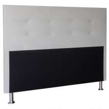 Cabeceira Queen 1,60m Berlim Corano Branco - Pallazio