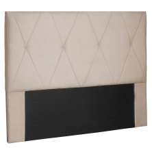 Cabeceira Solteiro 0,90m Aquilla Suede Bege - Pallazio