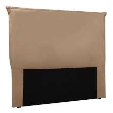 Cabeceira Solteiro 0,90m Barcelona Suede Bege - Pallazio