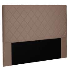 Cabeceira Solteiro 0,90m Esmeralda Suede Caramelo - Pallazio