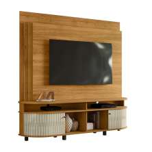 Estante Painel de TV 65 Polegadas 183cm Jude Cumaru/Opala - Pallazio