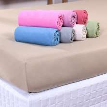 Lençol King Dreams Malha 100% Algodão 193x203x35cm Lilás