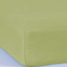 Lençol Solteiro Serena Malha 100% Algodão 88x188x23cm Verde