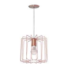 Pendente Aramado Cylinder Rose