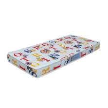 Colchão Infantil Juvenil Para Mini Cama 148x68 D18 Anti germes Confort Luxo Estampado Bjm