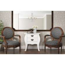 Mesa de Cabeceira Premier Branco