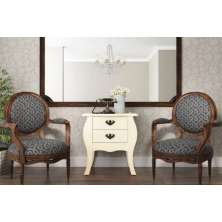 Mesa de Cabeceira Premier Off White