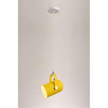 Lustre Pendente Stage Pelegrin PEL-065 Metal Amarelo