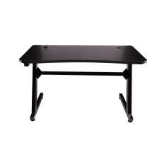 Mesa Gamer LED Pelegrin PEL-007P Preta Metal e MDF