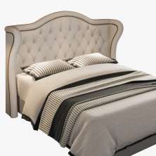 Cabeceira Mônaco 140 TCS-715 Linho Creme Perfan Móveis