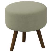 Puff Puf Para Sala Pes Palito Small Veludo SL 940 Peer