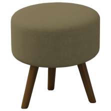 Puff Puf Para Sala Pes Palito Small Veludo SL 945 Peer