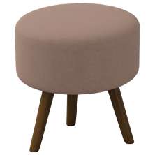 Puff Puf Para Sala Pes Palito Small Veludo SL 949 Peer