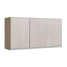 Armário Aéreo Karen 119cm 3 Portas Malbec/Avelã - SSX Multicoisas