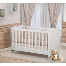 Berço Mini Cama Branco Encanto Kasa Sofá