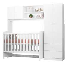 Conjugado Ternura + Berço Amore Branco PLLA