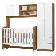 Conjugado Ternura + Berço Amore Nature Branco PLLA
