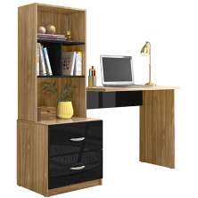 Escrivaninha Cristal Nature Preto PLLA
