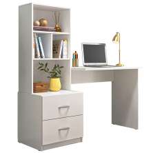 Escrivaninha Multifuncional 2 Gavetas 138cm Branco PLLA