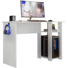 Mesa Gamer Slim Branco PLLA