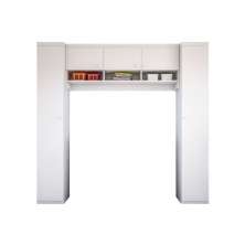 Kit de Armários Multiuso Lavanderia Eloísa 05 Portas Branco - Phoenix
