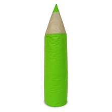 Puff Infantil Lápis em Verde Limão