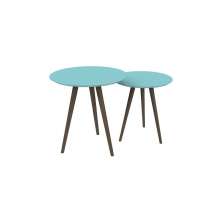 Conjunto De Mesa Redondo Azul - Pinoquio