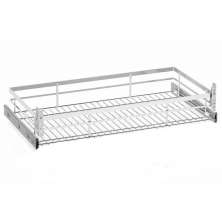 Gaveta Aramada Deslizante 77cm Piatina Aço Cromado Multiuso