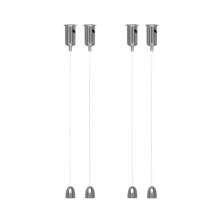 Kit Suspensão Pix Para Fixação Luminária Painel Led Sobrepor