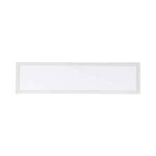 Painel de Led Pix Retangular Embutir 36W 15X120cm Slim Bivolt 3000K Luz Quente