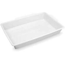 5 Bandejas Plásticas para Açougue 40x61x10cm Alimentos 17L G