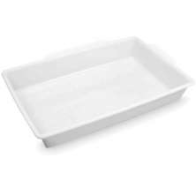 Kit 10 Bandejas Plásticas 17L Grandes Retangulares Açougue R