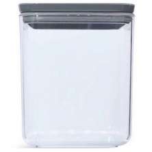 Kit 12 Potes Herméticos de Plástico 1L Potinhos com Tampa Porta Mantimentos Chumbo Plasvale
