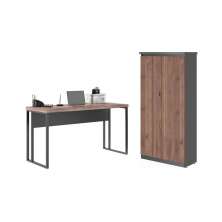 Armário Portas com Mesa 1.2 Julieta Noce Preto