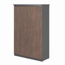 Armario com 2 Portas Euro Freijo Preto