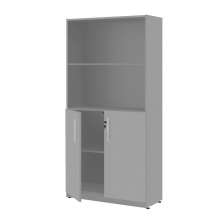 Armario com 2 Portas Niver Cinza