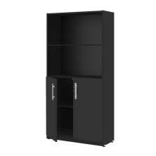 Armario com 2 Portas Niver Preto Onix