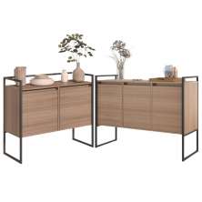 Conjunto Aparador Industrial 2 e 3 portas Montana