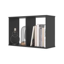 Conjunto Nichos 2 Compartimento Chicago Preto Onix