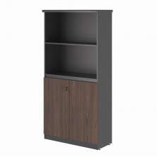 Estante com 3 Prateleiras Safira Freijo Preto