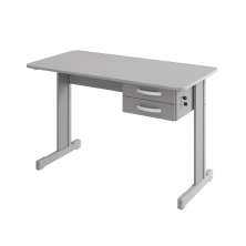 Mesa Escritório Atlanta Cinza