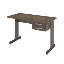 Mesa de Escritório Escrivaninha com 2 Gavetas Boston - Affara