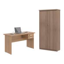 Mesa de Escritorio com Armário 2 Portas Pampulha Montana
