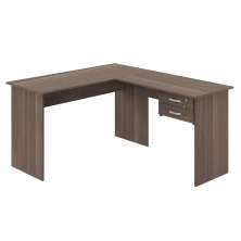 Mesa em L com Gaveta Mantel Affara