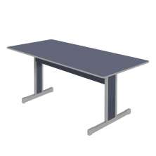 Mesa para Escritório 2000 Retan Azul