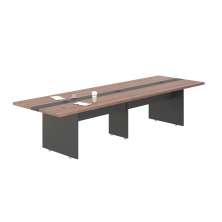 Mesa para Reunião 3,60 Cort Noce Preto
